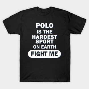 Polo Men Boys Sport Saddle Horse Gift T-Shirt